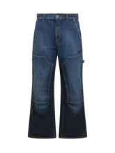 Off-White Wide-Leg Blue Denim Jeans - Black Friday – ENG | Lidia Shopping