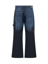 Off-White Wide-Leg Blue Denim Jeans - Black Friday – ENG | Lidia Shopping