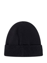 Off-White Black Beanie with Yellow Logo - Collezione Happy Birthday | Lidia Shopping