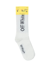Off-White White Socks with Black Logo - Collezione Happy Birthday | Lidia Shopping