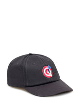 Alberto Bresci Black Cap with Target Embroidery - Collezione Happy Birthday | Lidia Shopping