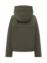 Giacca K-Way con Cappuccio e Fodera in Pelliccia Sintetica - Abbigliamento Donna | Lidia Shopping