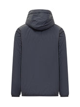 K-Way Giacca Blu con Cappuccio e Interno Teddy - Abbigliamento Uomo | Lidia Shopping