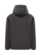 K-Way Black Jacket with Hood and Teddy Lining - Collezione Happy Birthday | Lidia Shopping