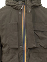 K-Way Giacca Verde con Tasche Utility - Abbigliamento Uomo | Lidia Shopping