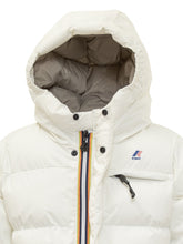 K-WAY KIDS - K-Way Kids White Hooded Down Jacket - White - LIDIASHOPPING® - Official Website