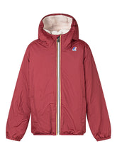 K-Way Giacca Reversibile con Cappuccio Bordeaux - Abbigliamento Bambini | Lidia Shopping