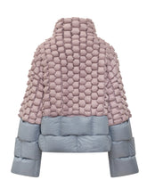 Raxxy Piumino Bicolor Trapuntato Rosa e Grigio - Abbigliamento Donna | Lidia Shopping