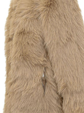 Urban Code Beige Faux Fur Coat - Collezione Happy Birthday | Lidia Shopping