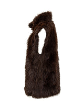 Urban Code Brown Faux Fur Vest - Collezione Happy Birthday | Lidia Shopping