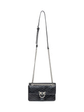 Pinko Love Mini Puff in black quilted leather - Collezione Happy Birthday | Lidia Shopping