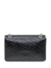 Pinko Love Mini Puff in black quilted leather - Collezione Happy Birthday | Lidia Shopping