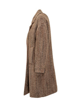 Monom\u00EC Cappotto Doppiopetto a Spina di Pesce - Abbigliamento Donna | Lidia Shopping