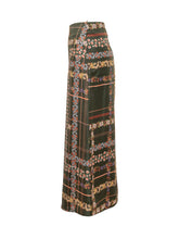 Monomì Green Midi Skirt with Floral Print - Collezione Happy Birthday | Lidia Shopping