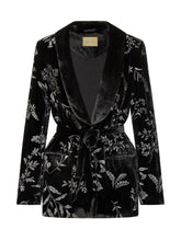 Monom\u00EC Blazer in Velluto Ricamato - Abbigliamento Donna | Lidia Shopping