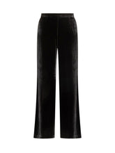 Monomì Pantaloni in Velluto Nero - Abbigliamento Donna | Lidia Shopping