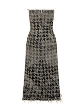 Diesel Abito Bustier Lungo Pied de Poule - Abbigliamento Donna | Lidia Shopping