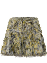 Diesel Multicolor Faux Fur Mini Skirt - Collezione Happy Birthday | Lidia Shopping