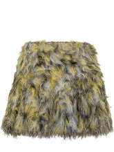 Diesel Multicolor Faux Fur Mini Skirt - Collezione Happy Birthday | Lidia Shopping