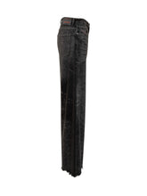 Diesel Jeans Wide Leg Effetto Consumanto - Abbigliamento Donna | Lidia Shopping