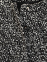 Diesel Giacca Cropped in Tweed Nero e Grigio - Abbigliamento Donna | Lidia Shopping