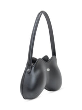 Diesel Borsa a Spalla Nera in Pelle con Logo Metallico - Borse A Spalla Donna | Lidia Shopping