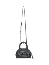 Diesel Black Bowling Bag with Maxi Logo - Collezione Happy Birthday | Lidia Shopping
