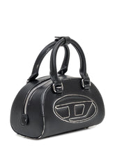 Diesel Black Bowling Bag with Maxi Logo - Collezione Happy Birthday | Lidia Shopping