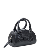 Diesel Borsa Bauletto Nera con Logo e Charm - Borse A Spalla Donna | Lidia Shopping