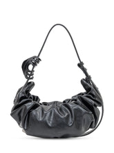 Diesel Borsa a Spalla Nera Drappeggiata con Logo Metallico - Borse A Mano Donna | Lidia Shopping