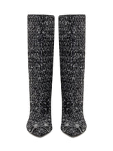 Diesel Tweed Boots with Kitten Heel and Buckle - Collezione Happy Birthday | Lidia Shopping