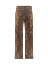 Amiri Pantaloni Marroni in Velluto a Gamba Dritta - Abbigliamento Uomo | Lidia Shopping