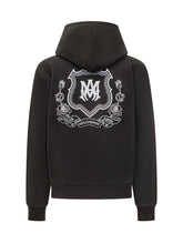 Amiri Black Hoodie with Zip - Amiri | Lidia Shopping