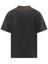 Amiri T-Shirt Nera Logo Glitter - Abbigliamento Uomo | Lidia Shopping