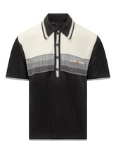 Polo Amiri Bicolore In Maglia con Logo - Abbigliamento Uomo | Lidia Shopping