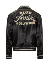Amiri Bomber Satin Nero - Abbigliamento Uomo | Lidia Shopping