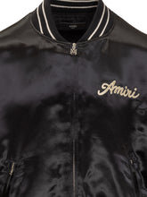 Amiri Bomber Satin Nero - Abbigliamento Uomo | Lidia Shopping