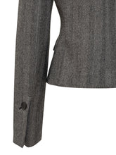 Ferragamo Giacca in Lana Grigia - Abbigliamento Donna | Lidia Shopping