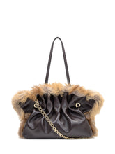 Ferragamo Borsa Soft SH in Pelle e Pelliccia - Borse Donna | Lidia Shopping