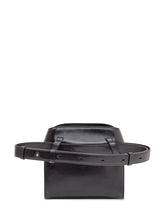 Ferragamo Black Leather Handbag with Gold Buckle - Collezione Happy Birthday | Lidia Shopping
