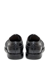 Premiata Black Leather Brogue Lace-Ups - Collezione Happy Birthday | Lidia Shopping
