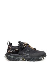 Premiata Black Trail Sneakers with Technical Details - Collezione Happy Birthday | Lidia Shopping