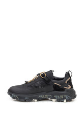 Premiata Black Trail Sneakers with Technical Details - Collezione Happy Birthday | Lidia Shopping