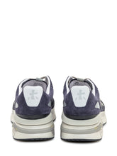Moerun Sneakers Running Blu in Pelle e Tessuto - Collezione Happy Birthday | Lidia Shopping