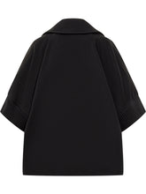 Cinzia Rocca Cappotto Doppiopetto con Maniche a Tre Quarti - Abbigliamento Donna | Lidia Shopping