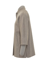 Cinzia Rocca Cappotto con Dettagli a Coste - Abbigliamento Donna | Lidia Shopping