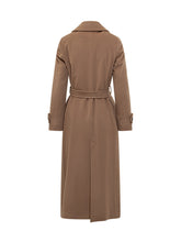 Cinzia Rocca Camel Long Cashmere Coat with Belt - Collezione Happy Birthday | Lidia Shopping