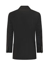 Tom Ford Giacca Doppiopetto in Lana Nera - Abbigliamento Uomo | Lidia Shopping