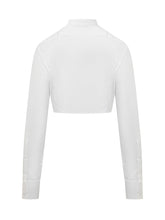 White Cropped Shirt Tom Ford - Collezione Happy Birthday | Lidia Shopping