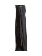 Tom Ford Black Satin Long Skirt - Collezione Happy Birthday | Lidia Shopping